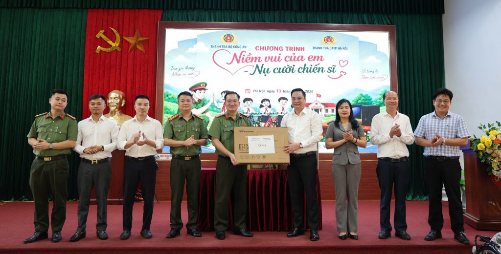 Ông Nguyễn Thành Nam cho biết, sự quan tâm của Thanh tra Công an thành phố Hà Nội cùng các doanh nghiệp, trong đó có Công ty Cổ phần Làng Rùa